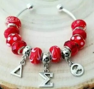 Diva Charm and Bangle Bracelet