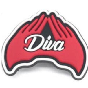 DELTA Pyramid Croc Charm