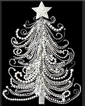 Pearl Christmas Tree Shirt