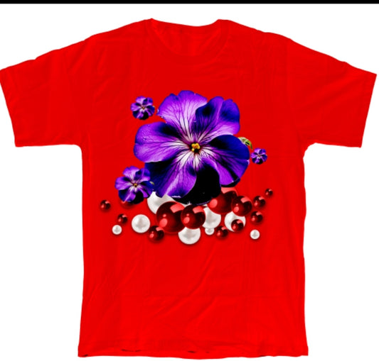 African Violet Red
