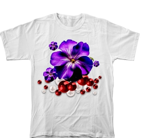 African Violet White