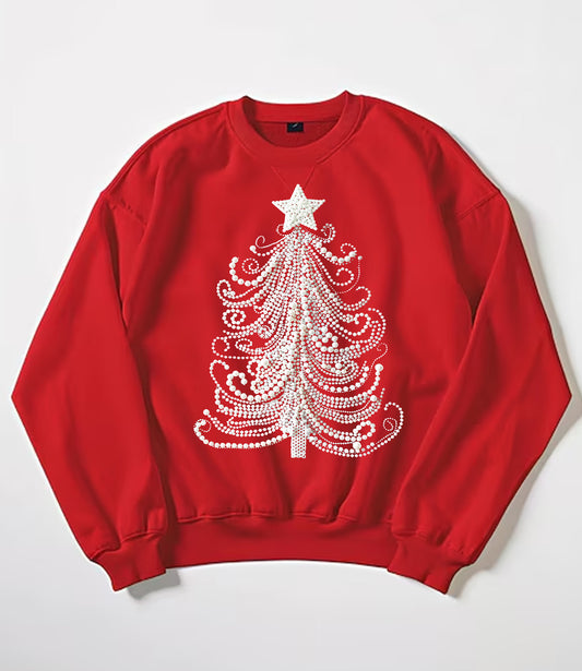 Pearl Christmas Tree Sweatshirt