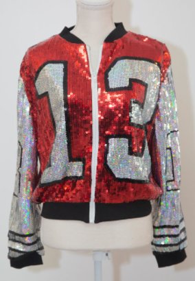 DST Sequined Bling Jacket