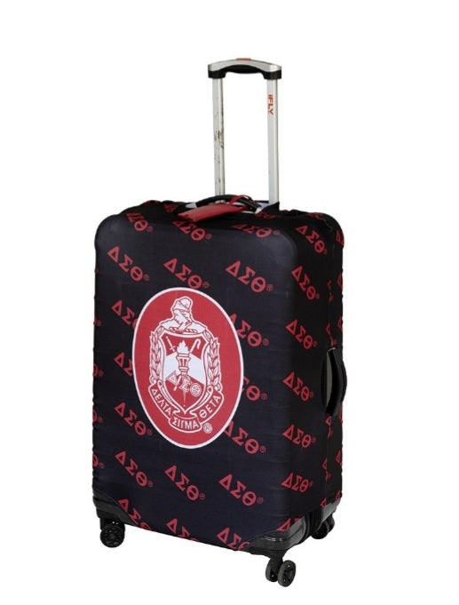 Single Black Travel Luggage Cover